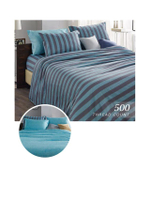 Pillow Case : Regency Stripe Blue Color