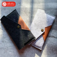 For iphone13 pro max case,For iphone 13mini Ultra-thin Handmade Wool Felt phone Sleeve For iphone iphone 13 accessories cover