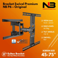 Bracket TV North Bayou NB P6 NBP6 43 50 55 65 75 Inch Smart/Android TV