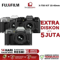 FUJIFILM X-T50 Kit 15-45mm Digital Mirrorless Camera Fuji XT50 XT-50 X T50 Kit XC 15-45mm OIS PZ GAR