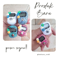 Basic Tasbih Digital Bling Manik Rhinestone Kado unik zikir counter