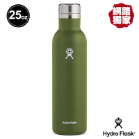 Hydro Flask 25oz/749ml 標準口酒瓶 橄欖綠