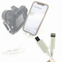OTG Data Cable for Sony A6600 A6500 A7 A7R II III IV RX100 M7 M6 ZV1 Photo Video to iPad iPhone 12 13 14