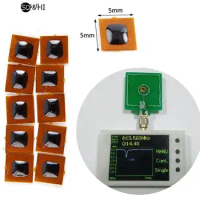 5pcs Programmable 5*5mm Micro FPC NFC Ntag213 RFID Tag Sticker 1mm Reading Range