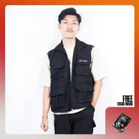 Prodigo * Rompi Pria Casual Banggai Motif 1 I Rompi Tactical Outdoor Multifungsi I Rompi dinas Lapan