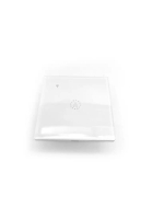 UKGPro 白色WiFi無線一體化輕觸式20A熱水器/空調智能單斷開關，支援UKG Smart Life Tuya 安卓/iOS App免費下載室內改裝安裝大電流量開關時間制(U-DS161W-20A-WH-B)