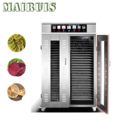 Stainless Steel 40/50 Trays Food Dehydrator Dried Fruit Vegetable Machine Herb Meat Drying Machine