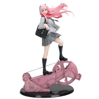 30cm Darling in the franxx Figure Two Zero 02 Uniform Version 1/6 Painted Figure Model toys For Adult Collectible Girl Figurine