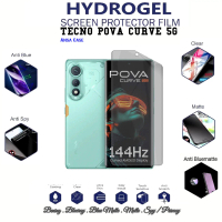 New Hydrogel Untuk Tecno Pova Curve 5G Pova 7 Ultra Spark 40 4G 40 Pro Plus Soft Screen Protector Hy