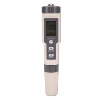 Digital Salinity Tester Salt Water-Aquarium Salinity Meter With ATC, IP67 Waterproof, 0-200 PPT Multi-Parameter Tester