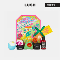 【LUSH 嵐舒】快樂媽媽禮盒 母親節限定組合(泡澡球/香氛皂/沐浴露/潤膚乳)