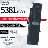 New P63NY Laptop Battery For Dell Latitude 13 7370 E7370 Series N3KPR XCNR3 WY7CG G7X14 P67G 7.6V 43Wh 5381mAh