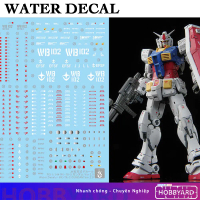 Decal phản quang MODEL DECAL dành cho RG 1144 RX-78-2 Ver 2.0