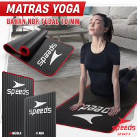 Speeds Matras Workout NBR Matras Yoga Alas Workout Alas Senam Dirumah Ibu Hamil Tebal 10mm 027-5