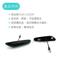 【APP4%點數】SLO【BMW 側邊流水方向燈】LED側燈 流水葉子板方向燈 適用E46 E82 E87 E90 E91 E60 E92