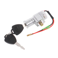 Battery Chager Mini Lock with 2 keys For Motorcycle Scooter E-bike Electric Lock
