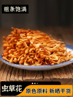 內地直送 - 蟲草花乾貨散裝農家新鮮菌菇孢子頭蟲草花燉雞湯材料蛹蟲草花100g