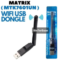 WIFI Dongle USB MT7601 for STB set up box DVB T2 Matrix Vsat evercross luby MT 7601 sesuai varian