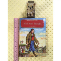 Gullivers Travels by Jonathan Swift หนังสือวรรณกรรมภาษาอังกฤษ(ปกแข็งมือสอง)