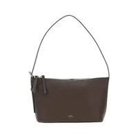 A.P.C. Vera Shoulder Bag Brown Brown