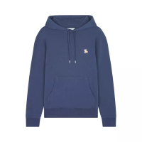 Maison Kitsune Chillax Patch Regular Hoodie Eclipse Blue