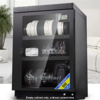 32L Full Automatic Electronic Dry Cabinet Box SLR Camera Lens Dehumidify Drying Moistureproof Cabinet Touch LED Display Screen