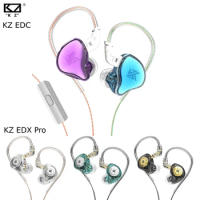 KZ EDX Pro/KZ EDC Earphones Bass Earbuds In Ear Monitor Headphones Sport Noise Cancelling HIFI Headset New Arrival