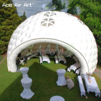 8m Diameter Inflatable Igloo Wedding Event Nightclub Bar Marquee Playhouse For Event