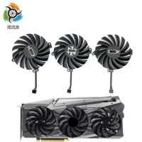 New 85Mm 4PIN CF-12915S RTX 3060 3070 GPU Fan for INNO3D Geforce RTX 3060 3060TI 3070 3070TI Ichill X3 Graphics Cooler Fan