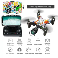 Mini Drone HD Wifi FPV Luggage Shape Remote Control Drone With Camera Foldable One-click Return Quadcopter Toys