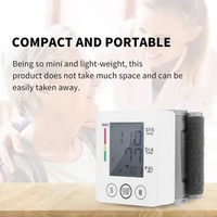 New blood pressure monitor CK-W132 lithium battery white screen without voice detector (packaged with velvet bag) Fast Delivery