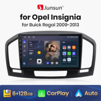 Junsun V1 Pro 8G+256G For Buick Regal Opel Insignia 2009 - 2013 Android Car Radio CarPlay Android Auto GPS No 2 din 2din DVD