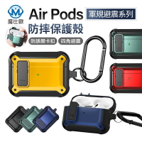 AirPods Pro 防摔殼 卡扣設計 防震保護殼 保護套 蘋果 藍芽耳機保護套