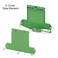 UM100 Type C Cover Side Element DIN Rail Mounting Basic UM100-PROFIL Enclosure Dust Cover For Circuit Board