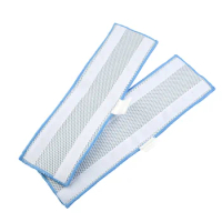 2PCS Mops Washable Reusable Microfibre Mop Cloths For Moppy Steam Engine Vacuum Cleaner Household Sweeper Cleaning Tool