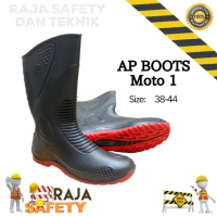 TERLARIS SEPATU BOOT AP MOTO PANJANG ORI MURAH