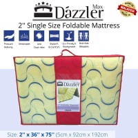 Dazzler Max 2 Inch Three Fold Rebond Mattress Single Size Comfortable Easy storage Tilam Lipat