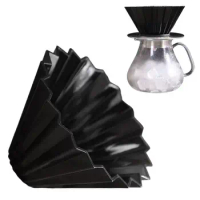 Coffee Pour Over Dripper Resin Drip Coffee Maker Easy To Use High Heat Resistant Reusable Professional Coffee Pour Over Cone