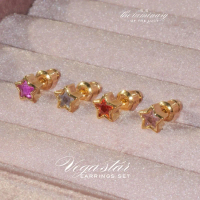 The Lucy Vega star earrings set จัดส่งฟรี กทม
