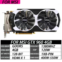 Remove the computer graphics card independently 98%NEW / FOR MSI GTX 960 4GB
