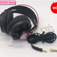 New ISK HP-580 Semi-open Dynamic Stereo Monitor earphones DJ Headset Noise Cancelling Headphone appreciate music watching movies