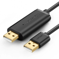 綠聯 20233 USB-A 轉 USB-A (公對公) 電腦連接線 – 2米  US166