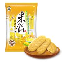 【旺旺】米餅-玉米濃湯味 68g(2枚x12袋 米果)