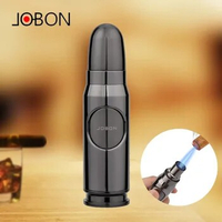 Jobon's personalized and creative bullet lighter, jet multi-purpose lighter, spray gun, cigarette, outdoor survival tool
