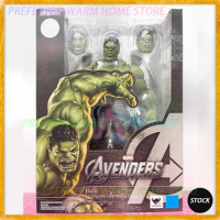 In Stock BANDAI Shf The Avengers Hulk Movable Model Toys Collect The Avengers 2012 Robert Bruce Banner S.H.FIGUARTS