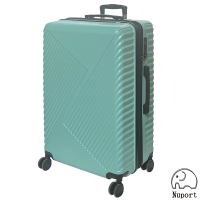 【Nuport 妮柏兒】28吋漫步時光系列旅行箱/行李箱(淺綠)