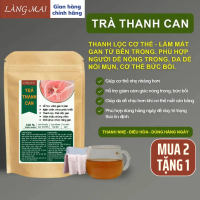 Trà Thanh Can - Làng Mai - 11 vị thảo mộc thanh mát dùng cho cân bằng cơ thể.