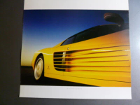 1992 Ferrari 512 TR Coupe Print Picture Poster RARE!! Awesome L@@K