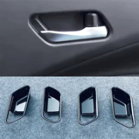 BLACK INNER DOOR HANDLE TRIM COVERS FOR NISSAN NOTE E13 2021 2022 ACCESSORIES