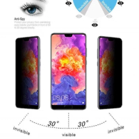 DHL Free! 100pcs Privacy Tempered Glass Screen Protector Film For Huawei Honor 9 9i 10 V10 Lite Nova 4 3e 2i 8X MAX Mate 9 P10